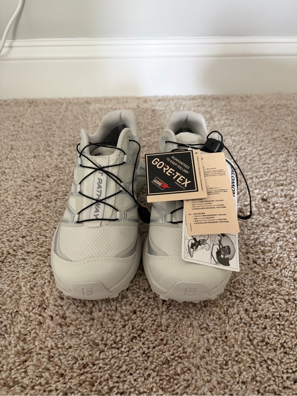 Salomon Pathway GTX  Trail Sneakers - White